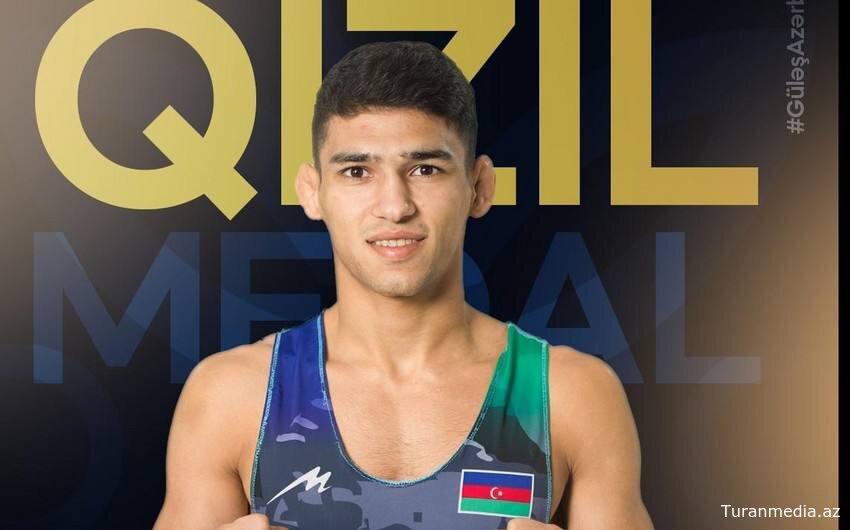 Азербайджанские борцы греко-римского стиля завоевали золото на чемпионате Европы