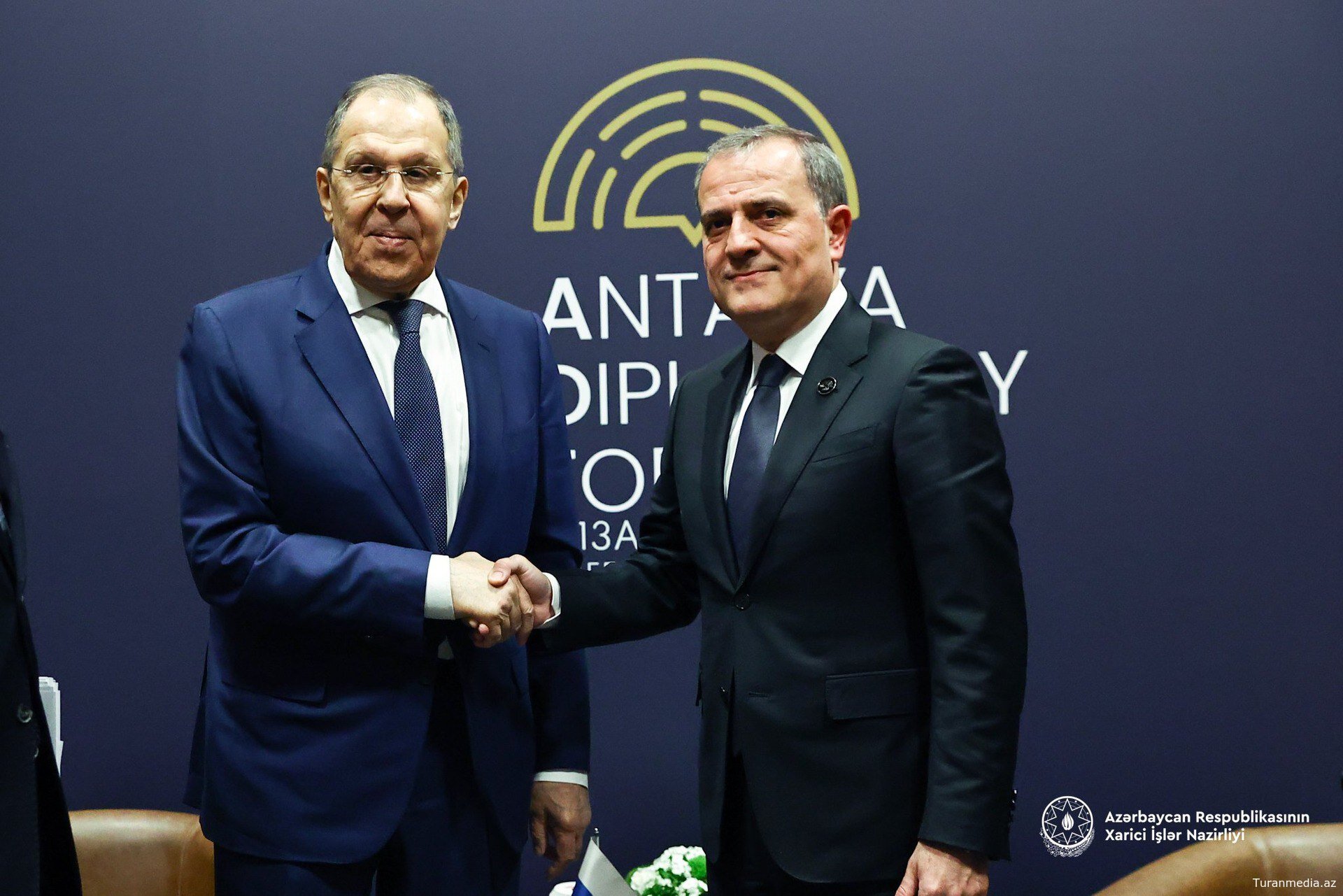 Cостоялась встреча глав МИД Азербайджана и РФ