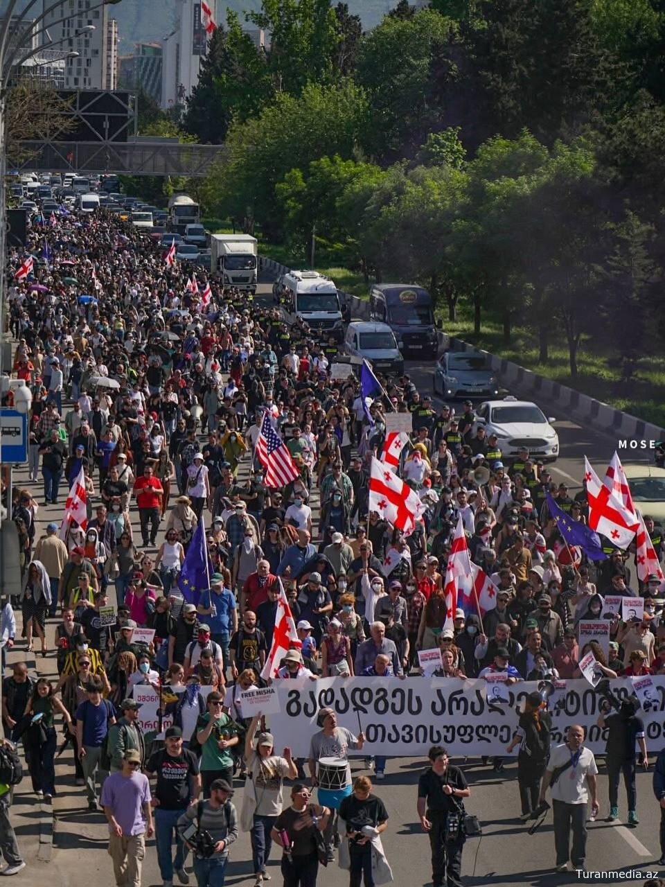 В Тбилиси проходит «Марш свободы»