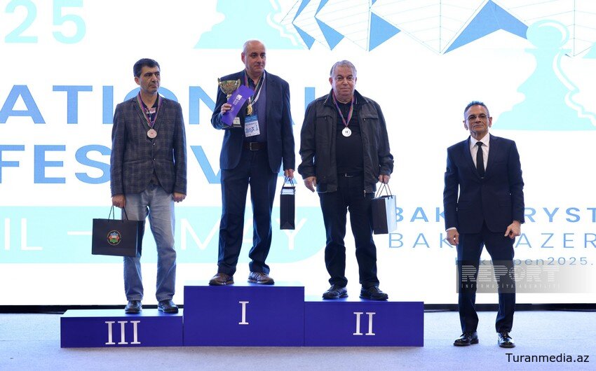 Состоялась церемония закрытия Международного шахматного фестиваля Baku Open-2025
