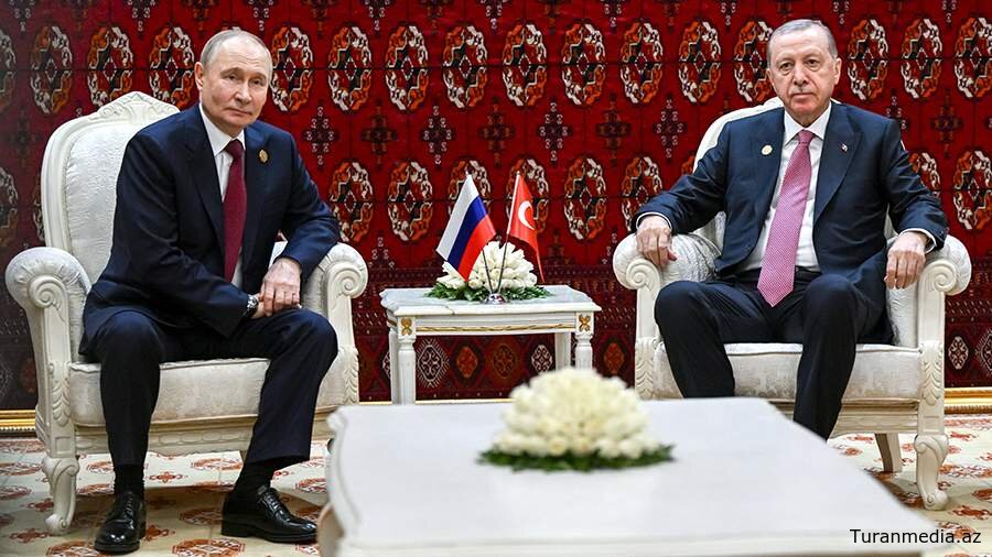 Путин и Эрдоган отметили всестороннее развитие отношений РФ и Турции