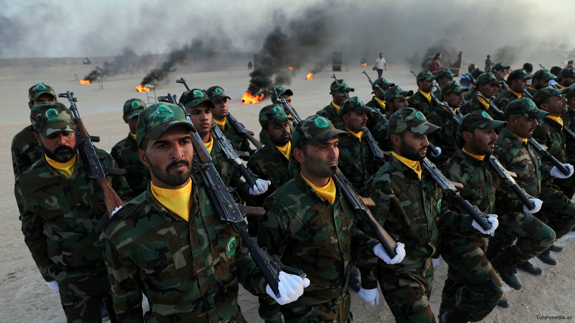 Hashd al-Shaabi ищет секретную базу Израиля в пустыне Ирака